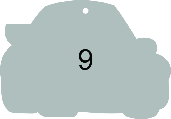 Jelkica u obliku automobila